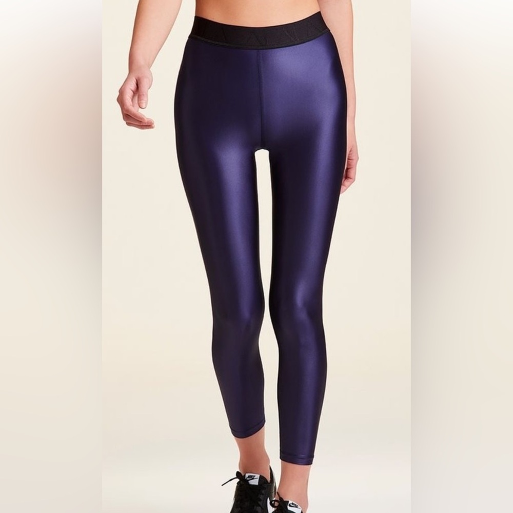 Alala Metallic Purple Leggings
